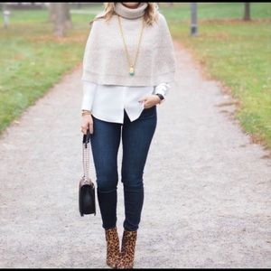 Banana Republic Wool Poncho Capelet